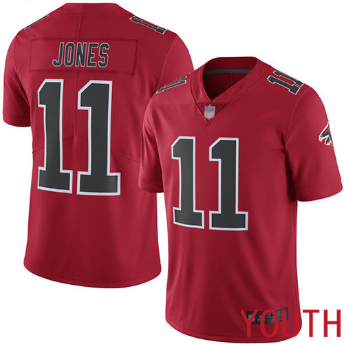 Atlanta Falcons Limited Red Youth Julio Jones Jersey NFL Football 11 Rush Vapor Untouchable
